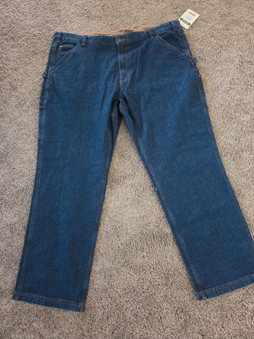 Duluth Trading Co Men's Straight-Leg Jeans - Indigo Blue